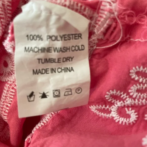 Sapphire Pink Embroidered Top - Picture 6 of 6